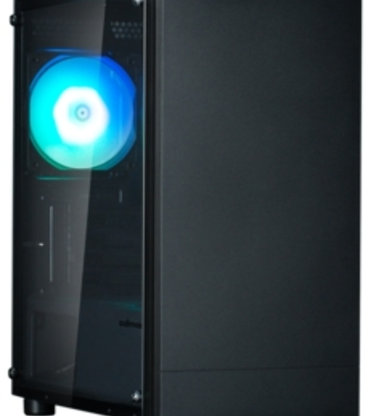 Компьютерный корпус ZALMAN T4 PLUS, MATX, черный, WINDOW, 1 x Combo (3.5'' or 2.5''), 1x3.5'', 2x2.5', 1xUSB 2.0, 2xUSB 3.0, REAR 1x120мм ARGb