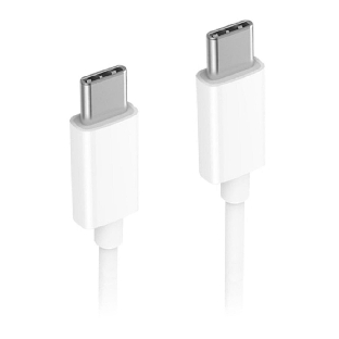 Кабель Buro PD15W USB Type-C (m) USB Type-C (m) 1м белый