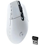 Мышь беспроводная Logitech G304 Lightspeed белый, 12000 dpi, радиоканал, USB, кнопки - 6, фото14