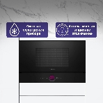 Встраиваемая микроволновая печь Bosch BER7321B1 900Вт, 5 режимов, кварцевый гриль,инвертер, 21 л, черный, петли справа, фото9