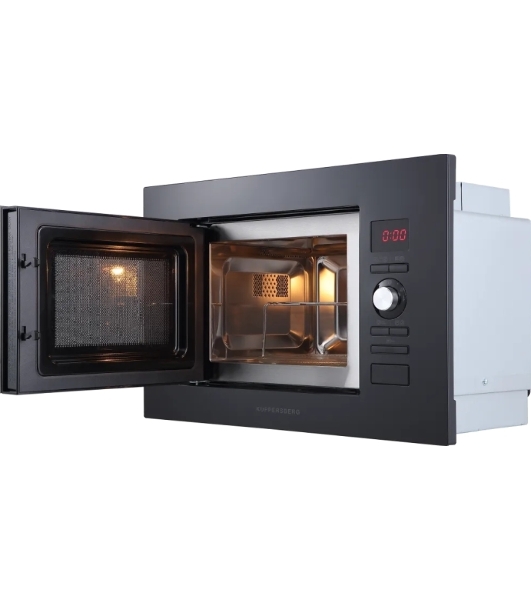 Встраиваемая микроволновая печь Kuppersberg HMW 625 B 20 л, High-Tech, 800 Вт, черный