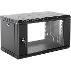 Шкаф коммутационный ЦМО (ШРН-9.500-9005) настенный 9U 600x529 мм пер. дв. стекл 200 кг черный 470 мм 180 град., фото10