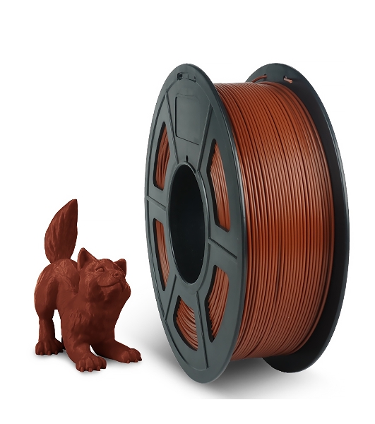 Филамент NVPrint PETG Chocolate для 3D печати диаметр 1.75мм длина 330 метров масса 1 кг