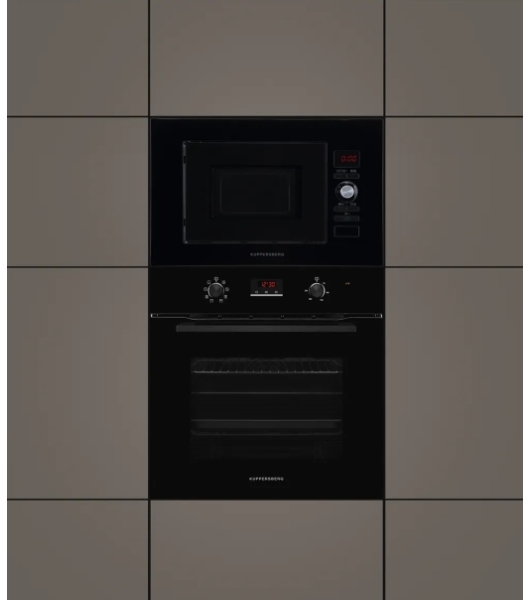 Встраиваемая микроволновая печь Kuppersberg HMW 625 B 20 л, High-Tech, 800 Вт, черный