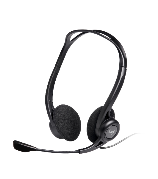 Гарнитура Logitech PC Headset 960 Stereo чёрный, проводная, USB