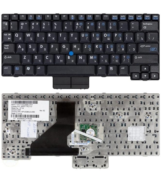 Клавиатура для ноутбука HP Compaq NC2400 NC2500 черная