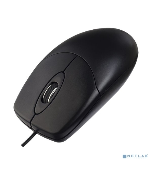 Мышь проводная Perfeo DEBUT черный, 1000 dpi, USB, кнопки - 3
