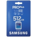 Флеш карта SDXC 512Gb Samsung PRO Plus Class 10, A2, V30, W130МБ/с, R180МБ/с, MB-SD512S/APC, фото3