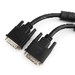 Кабель DVI-D dual link Gembird/Cablexpert, 25M/25M, 1.8м, черный, экран, феррит.кольца, пакет, фото3