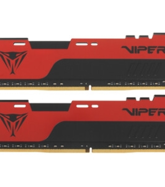 Оперативная память Patriot Viper Elite II, DDR4, 32GB (2x16 GB), 3200 MHz, CL18, DIMM, радиатор, красный, черный