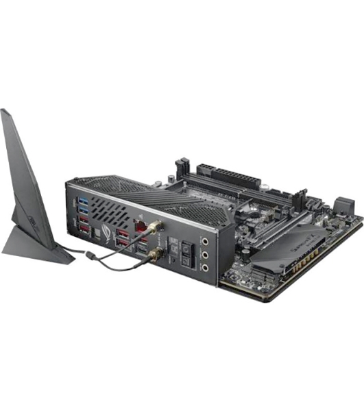 Материнская плата ASUS ROG CROSSHAIR VIII IMPACT, AM4, AMD X570, 2xDDR4, 4xSATA, 2xM.2, 1xPCIe 4.0 x16, 1x1Gb LAN, Wi-Fi 6, Bluetooth 5.0, 1xUSB-C 10Gbps, 5xUSB-A 10Gbps, 2xUSB-A 5Gbps, 7.1, Mini-DTX