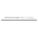 Клавиатура беспроводная A4Tech Fstyler FBK25, USB, Bluetooth/Радиоканал, белый/серый, фото20