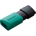Флешка USB Kingston DataTraveler Exodia М (DTXM/256Gb), 256Gb, USB 3.2 Gen 1, R/W 150/60, черный/бирюзовый, фото6