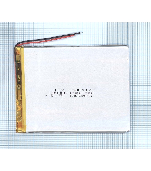 Аккумулятор Li-Pol (батарея) 3x88x117 мм 2pin 3.7V/4800mAh