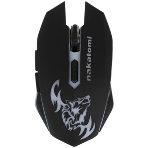 Мышь беспроводная Nakatomi MROG-15U черный, 1600 dpi, радиоканал, USB, кнопки - 6, фото9