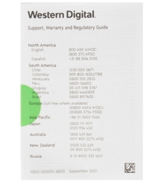 Накопитель SSD WD Green SN350 WDS200T3G0C, 2000Gb, PCIe 3.0 x4, M.2 2280, NVMe, R/W 3200/3000