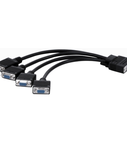 Кабель Matrox CAB-L60-4XAF Quad analog upgrade cable (Кабель для апгрейда 3-х портовой карты в 4-х портовую)
