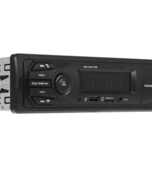 Автомагнитола Soundmax SM-CCR3179B, 1 DIN, Bluetooth, USB Type-A, AUX