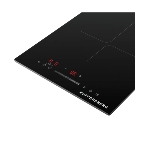 Индукционная варочная панель Kuppersberg ICI 316, 30 см, индукция, High-Tech, inverter, прямой край, 9 уровней мощности, бустер, Stop and Go, Flexi-zone, автоматическое отключение, таймер, индикатор остаточного тепла, сенсорное/слайдерное управление, черный, фото6