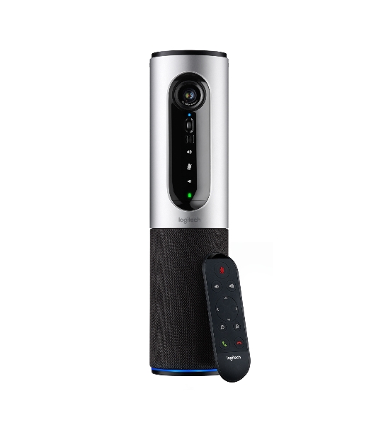 Веб-камера Logitech ConferenceCam Connect 1920x1080, 30 кадр/с, USB, микрофон (2 шт, шумоподавление), автофокус, автоосвещение, серебристый