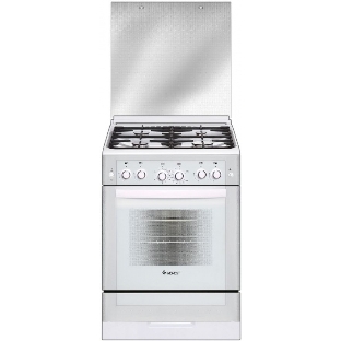 Плита газовая Gefest ПГ 6300-02 0040 белый, конфорок 4 шт, духовка 52 л, 60 см x 85 см x 60 см