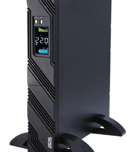 Источник бесперебойного питания Powercom Smart King Pro+ SPR-3000 LCD 2400Вт 3000ВА черный