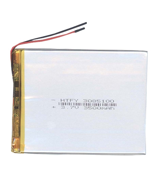 Аккумулятор Li-Pol (батарея) 3x85x100мм 2pin 3.7V/3500mAh