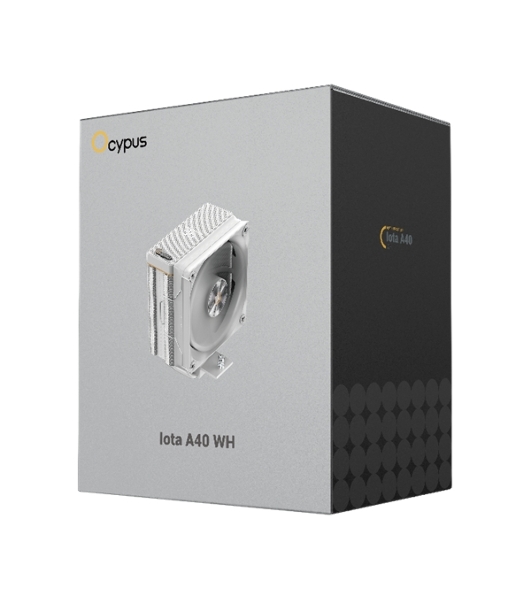 Вентилятор Cooler Ocypus Iota A40 WH Iota-A40-WH белый 120мм алюминий+медь 2000rpm 29db 4-pin 220W 156мм