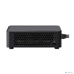 Платформа системного блока Nettop ASUS NUC Model: NUC14RVK, Intel Core 3 Processor 100U, 2xDDR5-5600 SO-DIMM supp, Intel Graphics, Wi-Fi 6E AX211, BT v5.3, 3xUSB 3.2 Gen2, 1xUSB 2.0, 1xUSB 3.2 Gen2 Type-C + 2xT-bolt 4 Type-C w/DP 1.4, 2xHDMI 2.1, 1xRJ45 LAN, 1xDC-in, Intel Ethernet Controller I226-LM, 2.5G, Support: 128Gb~4TB M.2 2280 NVMe PCIe 4.0 x 4 SSD+128Gb~2TB M.2 2242 NVMe PCIe 4.0 x 4 SSD, 19VDC, 4.74A, 90W Power Adapter, W/O OS, With ASUS LOGO, черный, фото 1