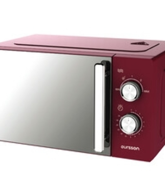 Микроволновая печь OURSSON MM2010/BL черный/серебристый, 20 л, 700 Вт, переключатели - поворотный механизм