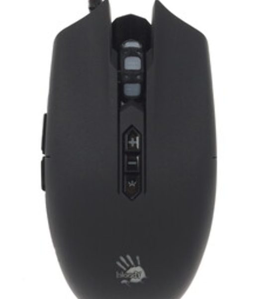 Мышь проводная A4Tech Bloody Q80 черный, 3200 dpi, USB, кнопки - 8