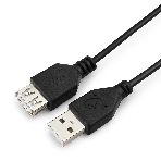 Кабель удлинительГарнизонUSB 2.0, AM/AF, 0.5м, пакет (GCC-USB2-AMAF-0.5M), фото2