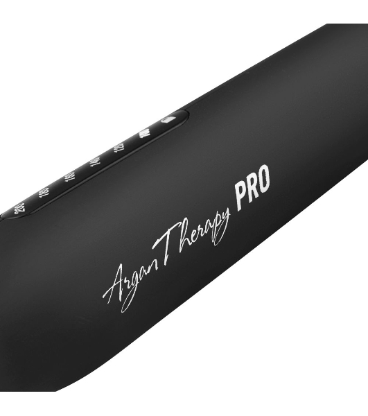 Щипцы для завивки волос Polaris PHS 3410TAi Argan Therapy PRO черный, 34 мм, 220 °C, 6 режимов