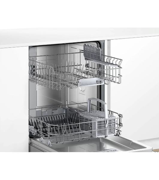 Встраиваемая посудомоечная машина Bosch SMV25AX06E, черный, 59.8 см, 12 компл., 48 дБ, класс A