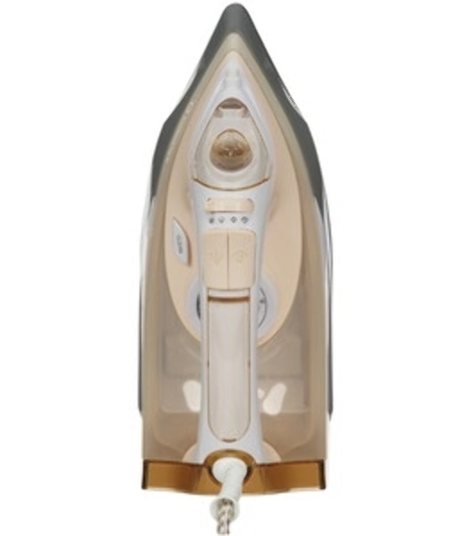Утюг Eurostek EEI-2607 бежевый/белый, 2600 Вт, 45 гр/мин, 140 г/мин, 350 мл