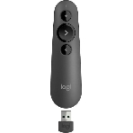 Презентер Logitech R500s Graphite черный, Bluetooth + 2.4 GHz, USB-ресивер, 3 программируемых кнопки, лазерная указка, фото12