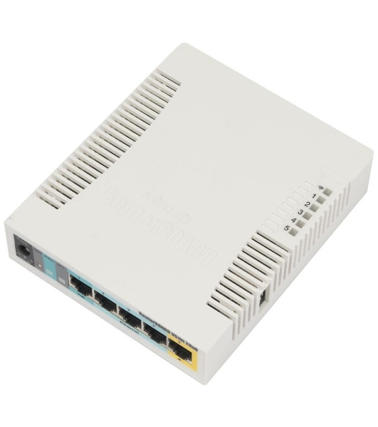 Роутер беспроводной MikroTik RB951UI-2HND N300 10/100BASE-TX белый