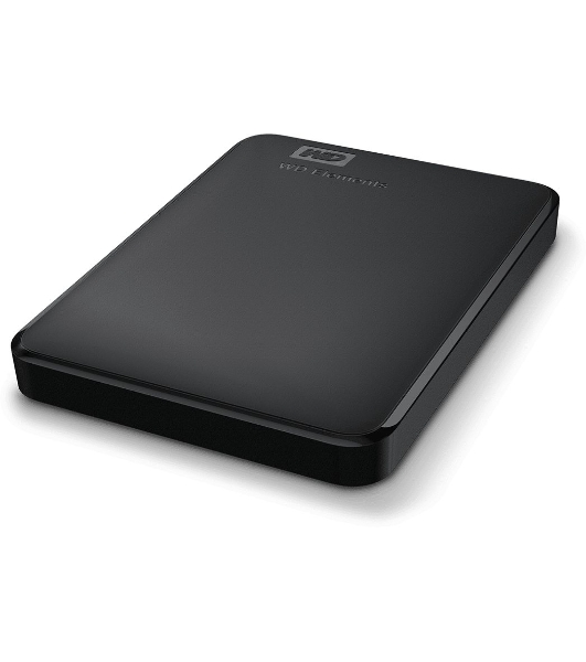 Внешний HDD 2.5' Western Digital Elements Portable, 4TB, USB 3.2 Gen 1 Type-A, 5400 rpm, черный