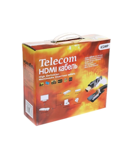 Кабель HDMI-HDMI 20M V2 TCG200F-20M TELECOM
