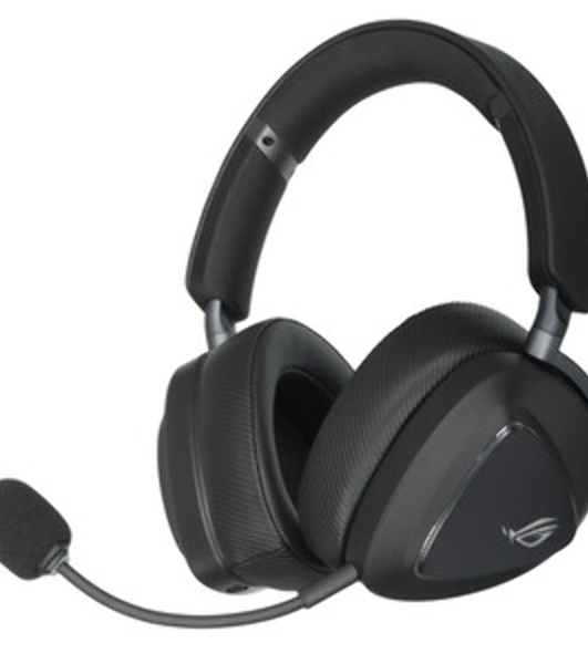 Гарнитура ASUS ROG Delta II чёрный, беспроводная + проводная, Bluetooth, подсветка