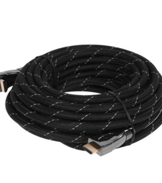 Кабель HDMI C-HM-HM-10M Wize, 10 м, v.2.0, 19M/19M, позол.разъемы, экран, черный, пакет