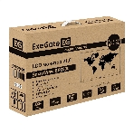 Монитор 21.5' 100 Гц ExeGate SmartView EP2200 (IPS LED Grade A+, FHD, 1920x1080@100Гц, 16:9, 250cd/m2, 1000:1, 178°/178°, 5ms, D-Sub, HDMI, Flicker-free, Low Blue Light, кабель HDMI 1.5м, VESA, регулировка наклона (tilt), черный), фото 1