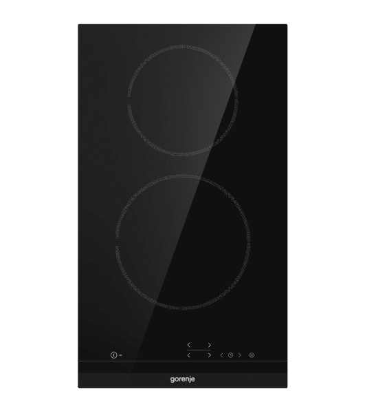 Варочная панель Gorenje ECT321BCSC, конфорок: 2 шт., стеклокерамика, независимая, черный