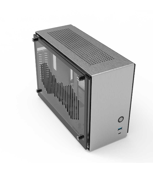 Компьютерный корпус ZALMAN MINITOWER MITX W/O PSU M2 MINI серебристый