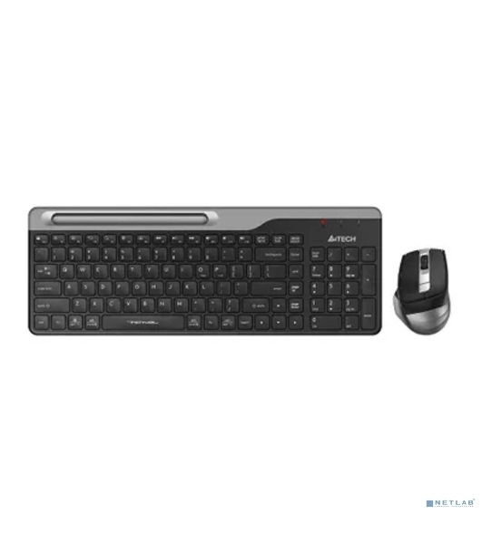 Комплект клавиатура+мышь A4Tech FStyler FB2535C беспроводной, USB + Bluetooth, 2000 DPI, черный