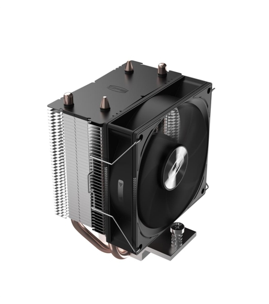 Кулер для процессора PCCooler R200 S115X/1200/1700/AM4/AM5 (TDP 110W, 90мм Non LED Fan, 2 тепловые трубки 6мм, 2200RPM, 28,3dBa)