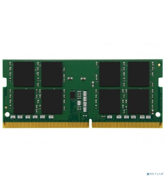 Оперативная память Kingston ValueRAM, DDR4, 4GB (1x4GB), 3200MHz, CL22, SO-DIMM