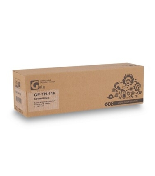 Картридж GalaPrint GP-TN-116 для принтеров Konica-Minolta bizhub 164/165/184/185/7718/7818 11000 копий