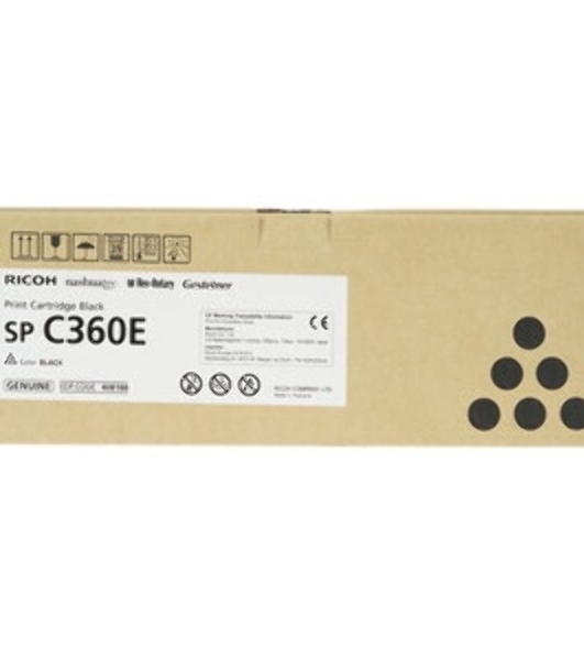 Картридж лазерный Ricoh SP C360HE черный для SP C360DNw/SP C360SNw/SP C360SFNw/SP C361SFNw 7000 страниц.