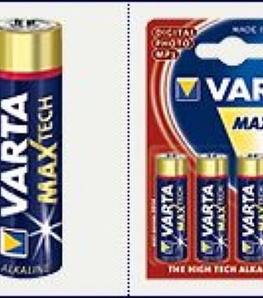 Батарейки VARTA MAX TECH AA бл 4 04706101404 